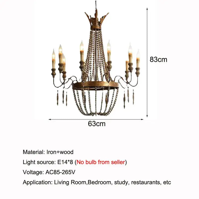 Countryside Chandelier — alternate product view 5