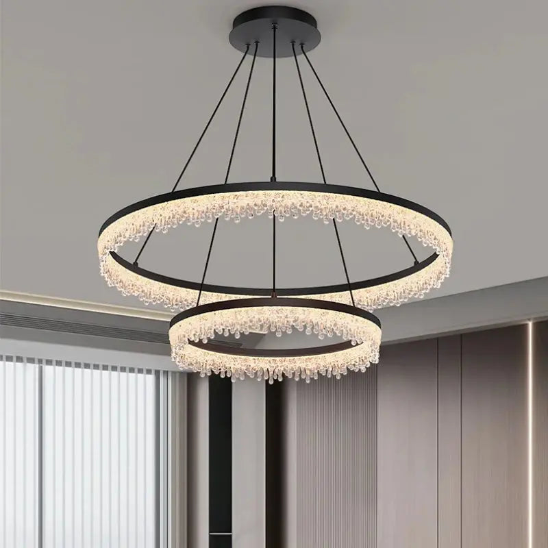 Italian Crystal Round Chandelier — product view