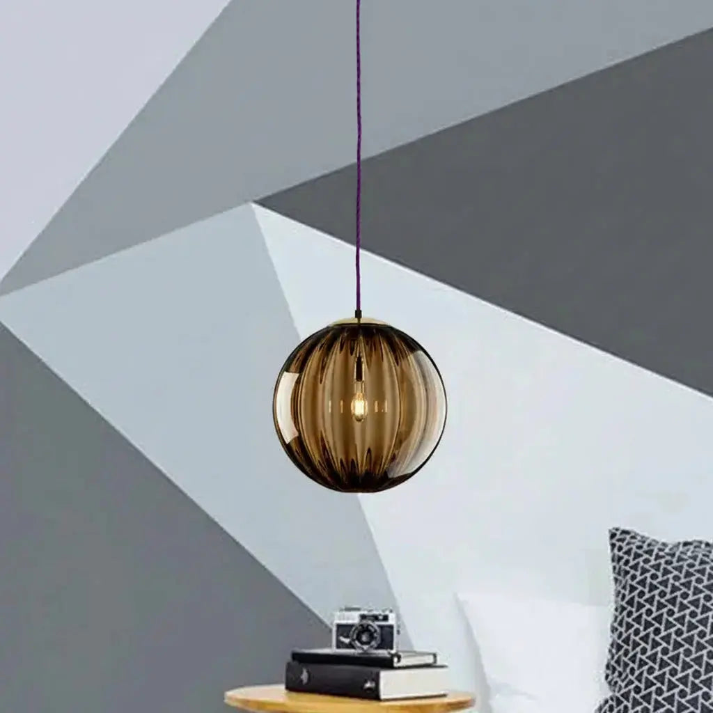 Modern Pendant Light Nordic Glass Ball — alternate product view 4