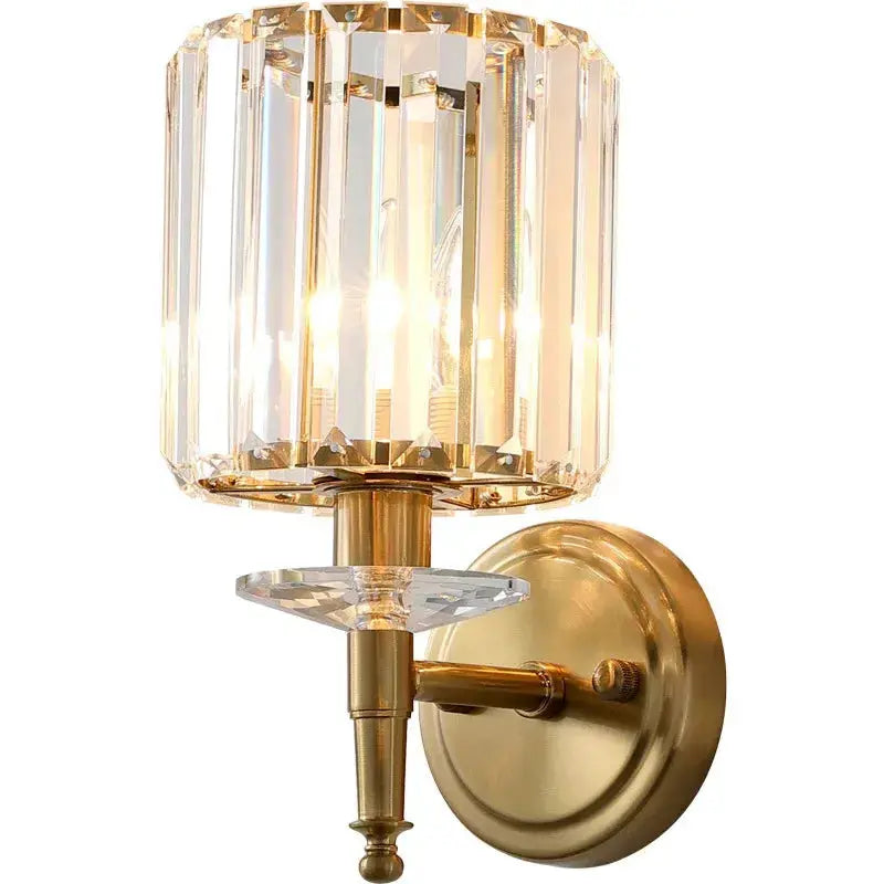 Nordic Crystal Iron Wall Lamp — product view