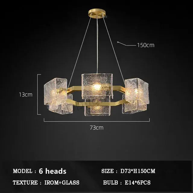 New Creative Crystal Chandelier Modern Chandelier — alternate product view 8
