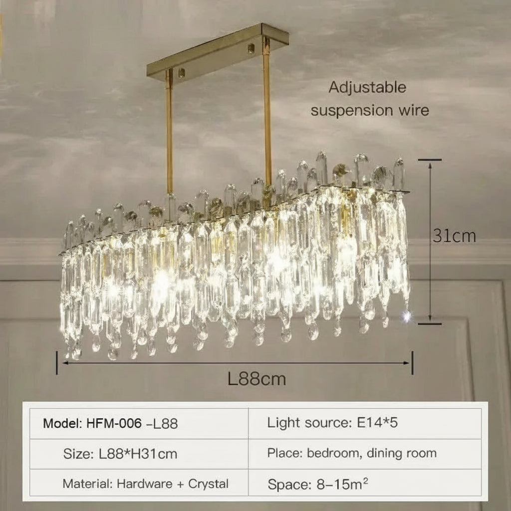 Luxury Crystal Elegant Chandelier — alternate product view 12