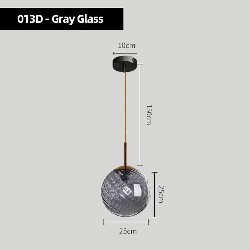 Modern Glass Pendant Lights — alternate product view 15
