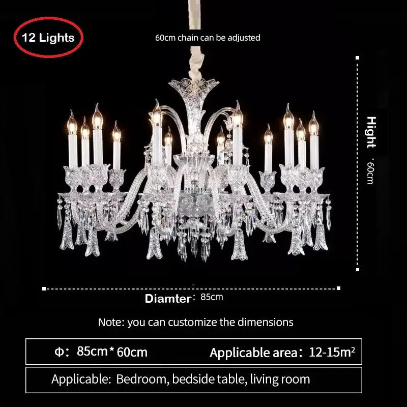 Crystal Extra Large Chandelier — alternate product view 17