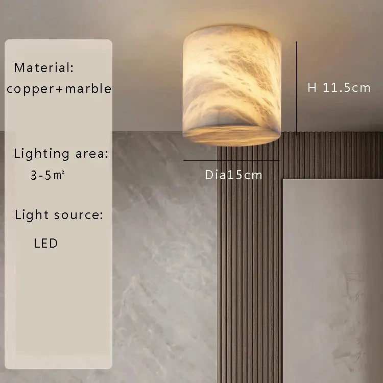Marble Ceiling Lamp — alternate product view 8