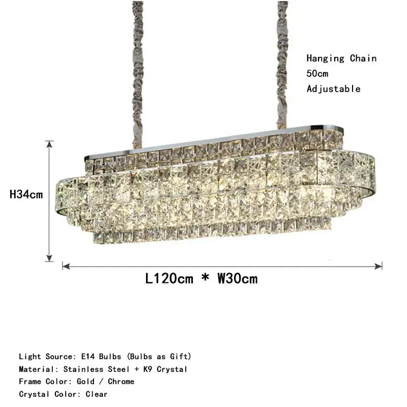Crystal Elegant Chandelier Design — alternate product view 13
