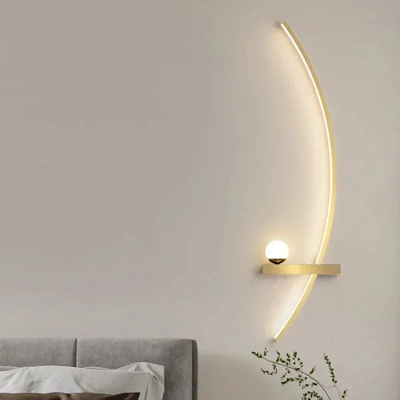 Modern Striped Wall Light — alternate product view 5