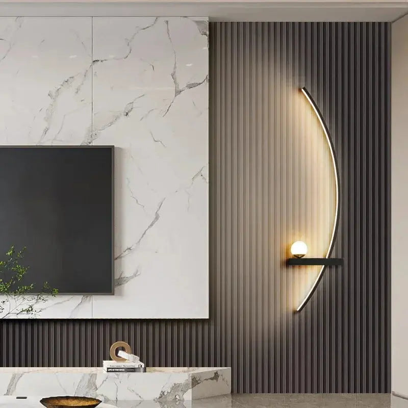 Modern Striped Wall Light — alternate product view 4