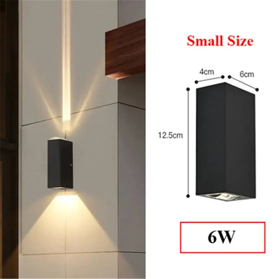 Waterproof LED Up Down Garden Wall Light — alternate product view 11