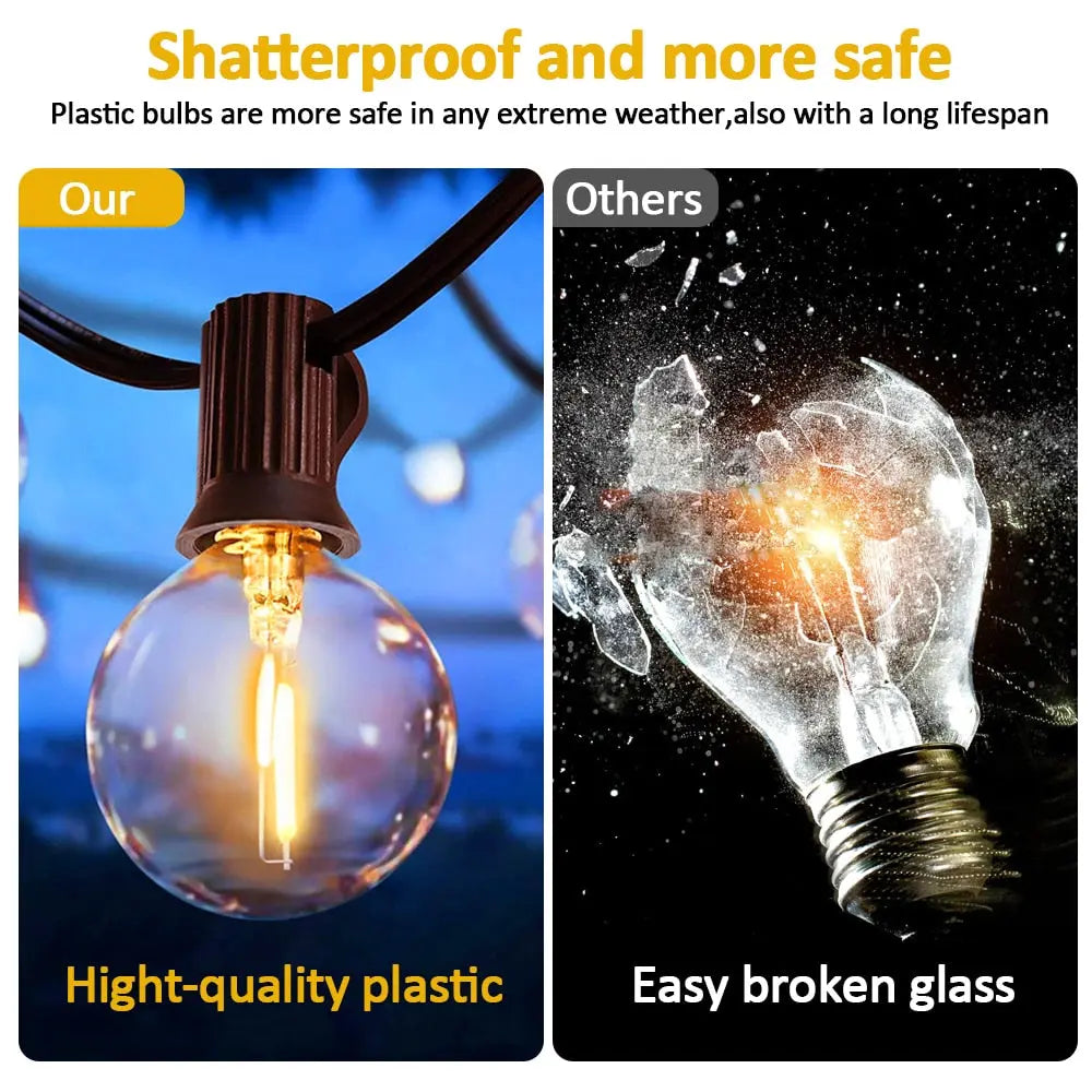 The Solar String Outdoor Lights — alternate product view 4