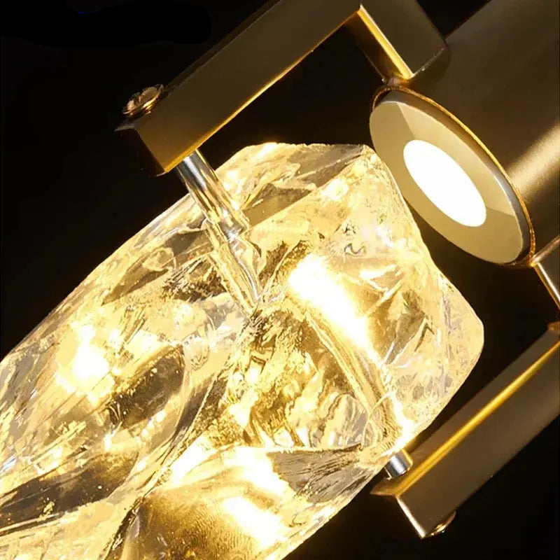 Crystal Staircase Chandelier with Irregular Drops — alternate product view 5