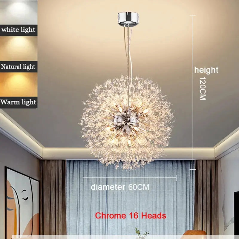 Apollo Unique Sphere Chandeliers — alternate product view 5