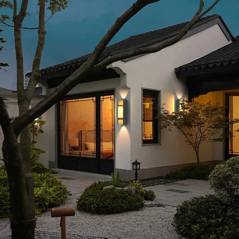 Marble Outdoor LED Wall Lamp — alternate product view 2