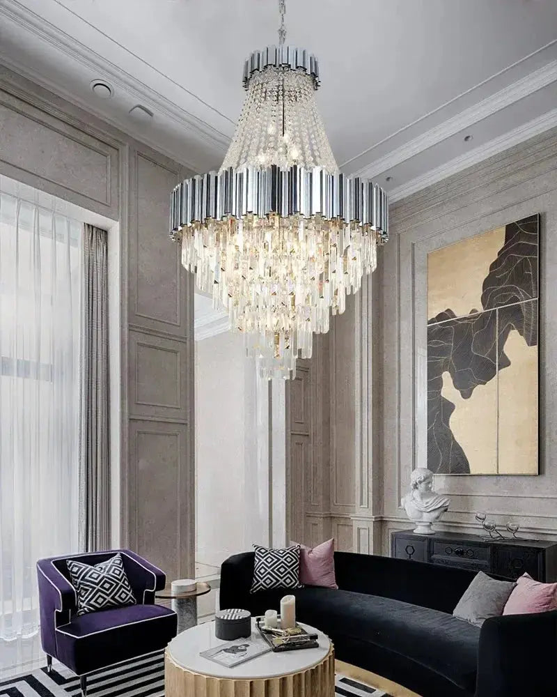 Lustre Suspension Staircase Luxury Chandelier — alternate product view 6