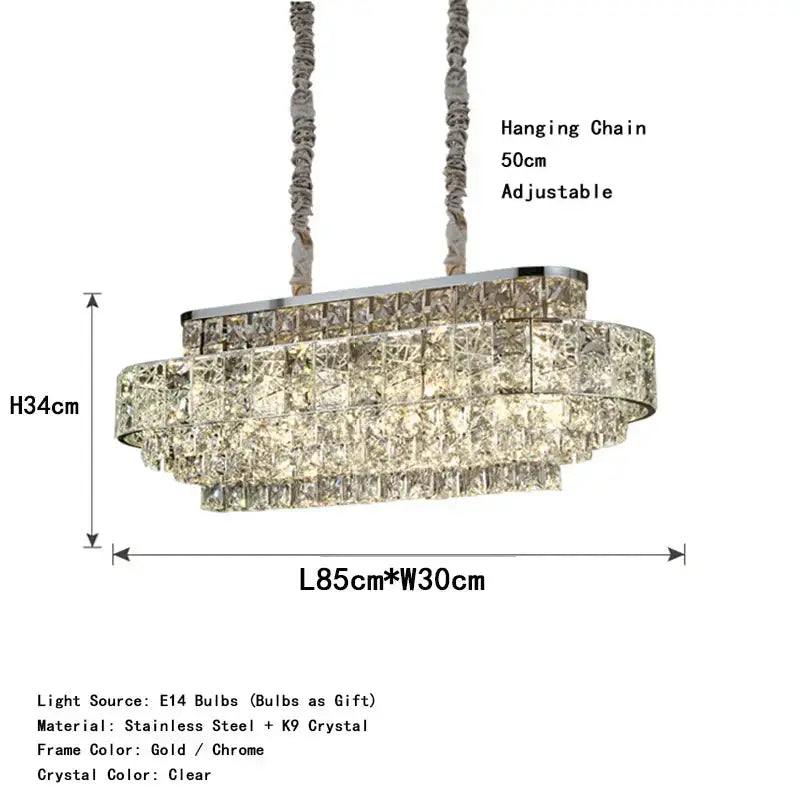 Crystal Elegant Chandelier Design — alternate product view 10