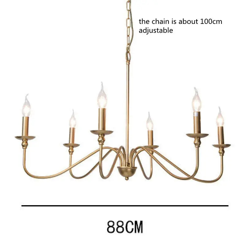 American Style Lighting Chandelier — alternate product view 10