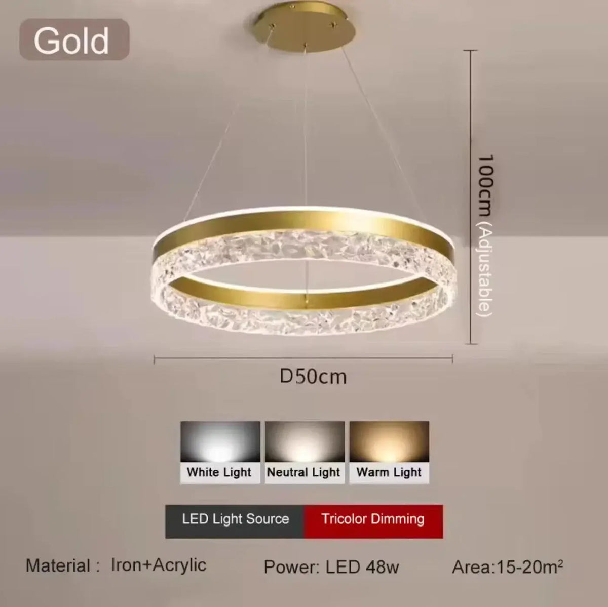 Simple Modern Living Room Lighting — alternate product view 7