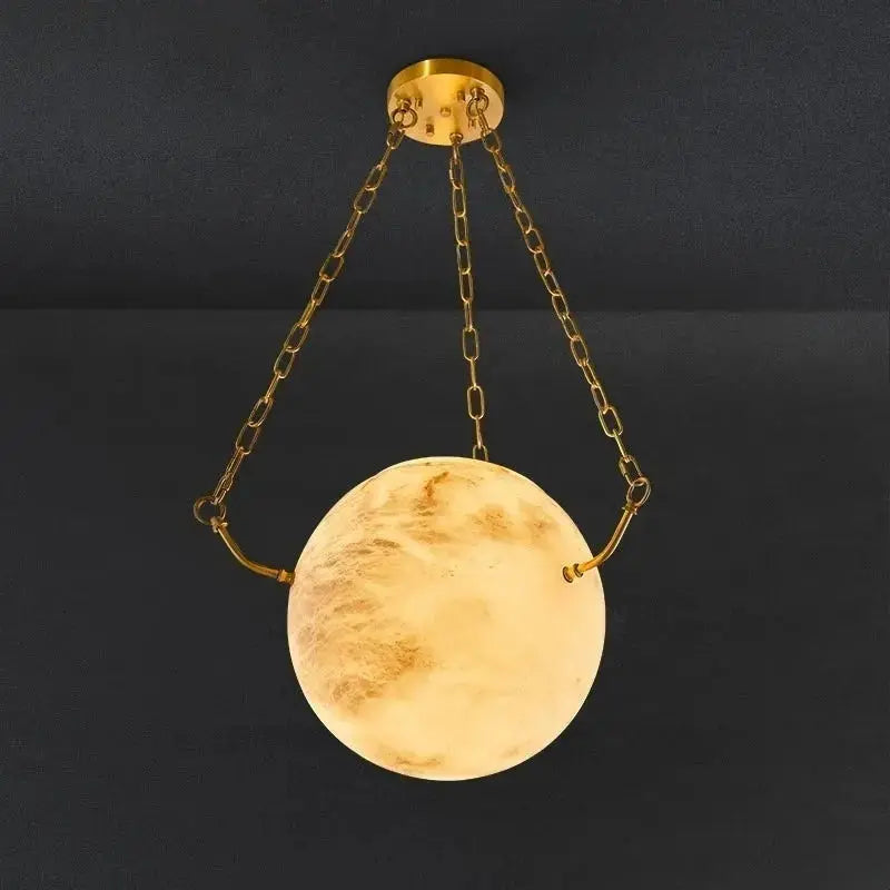 Designer Marble Ball Chandelier — alternate product view 5