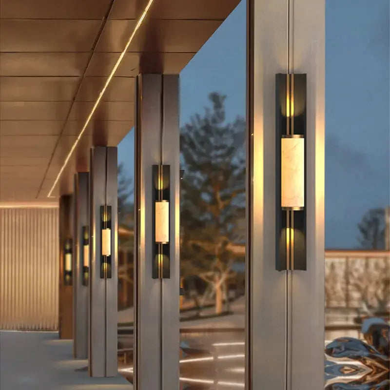 Marble Outdoor LED Wall Lamp — alternate product view 3