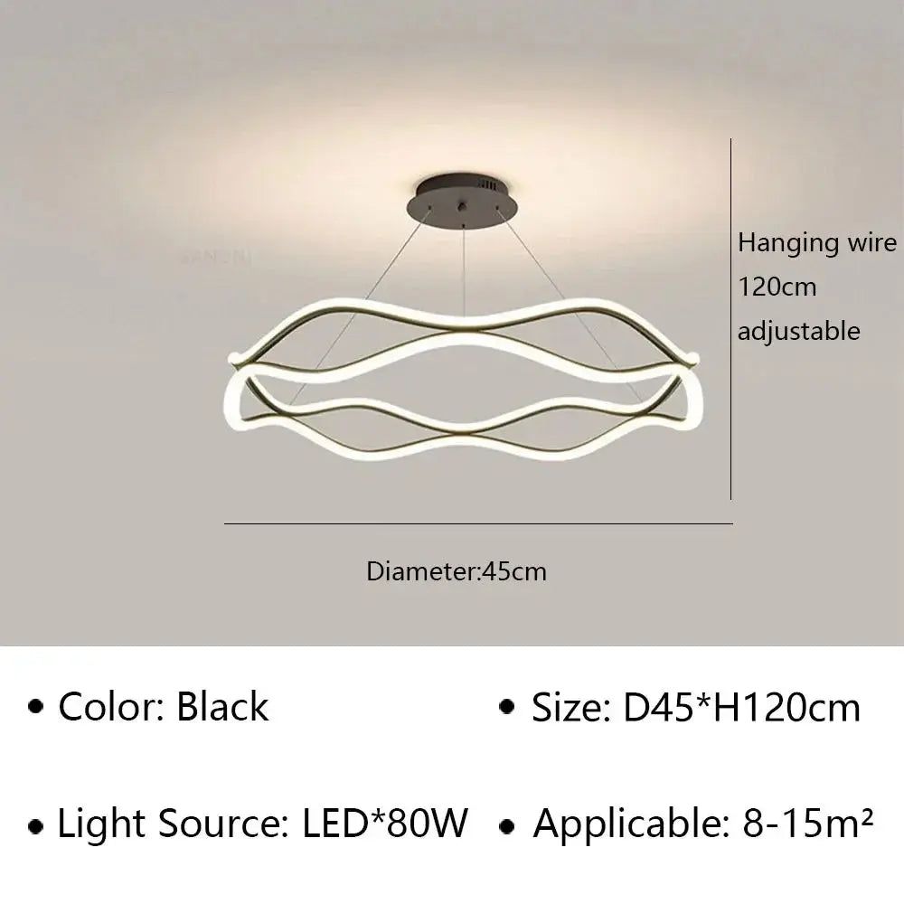 Luxury Ring Hanging Lamp — alternate product view 22