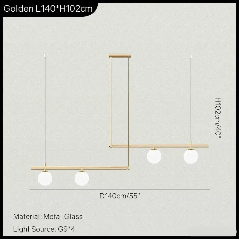 Minimalist Contemporary Hanging Light — alternate product view 9