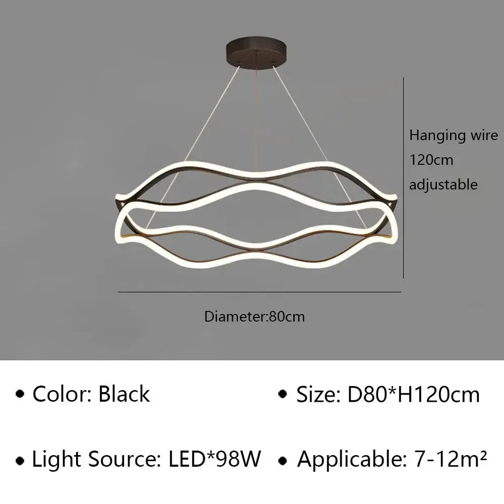Luxury Ring Hanging Lamp — alternate product view 15