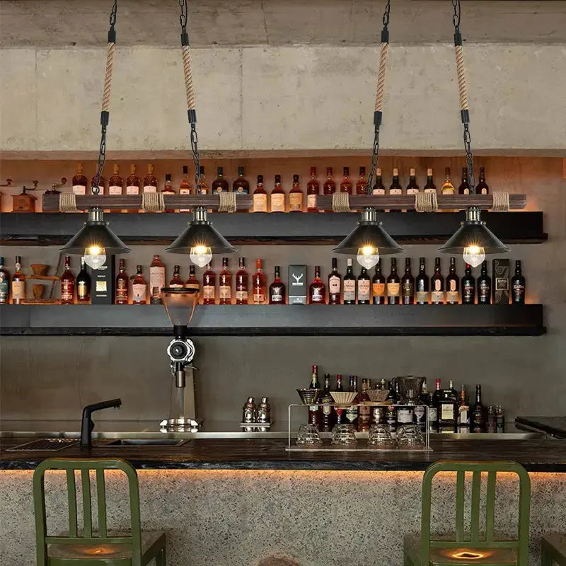 Retro Kitchen Cafe Bar Lighting — alternate product view 2