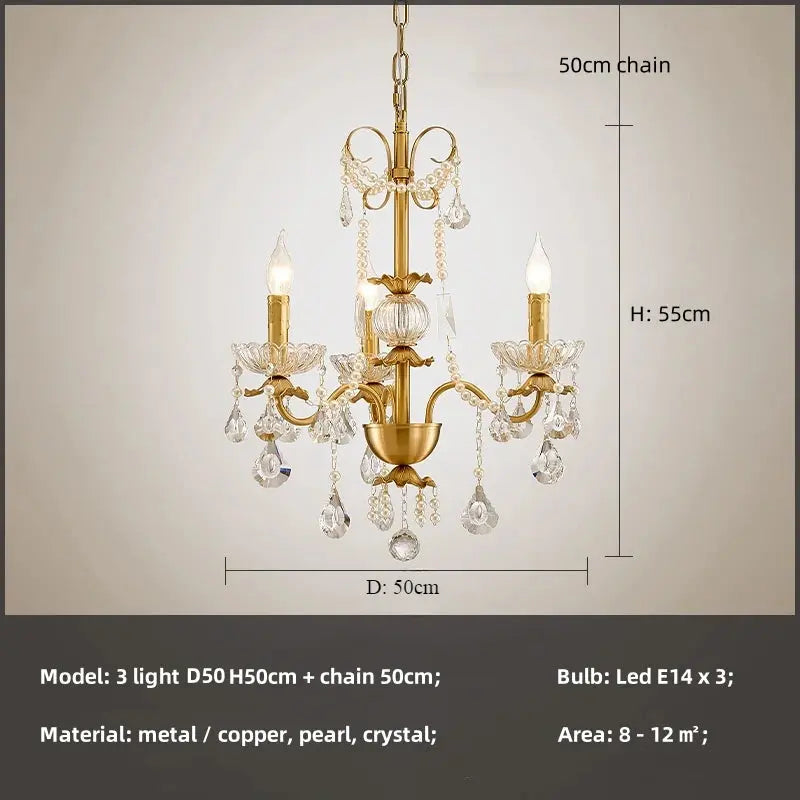 French Luxury Candle Chandelier — alternate product view 7