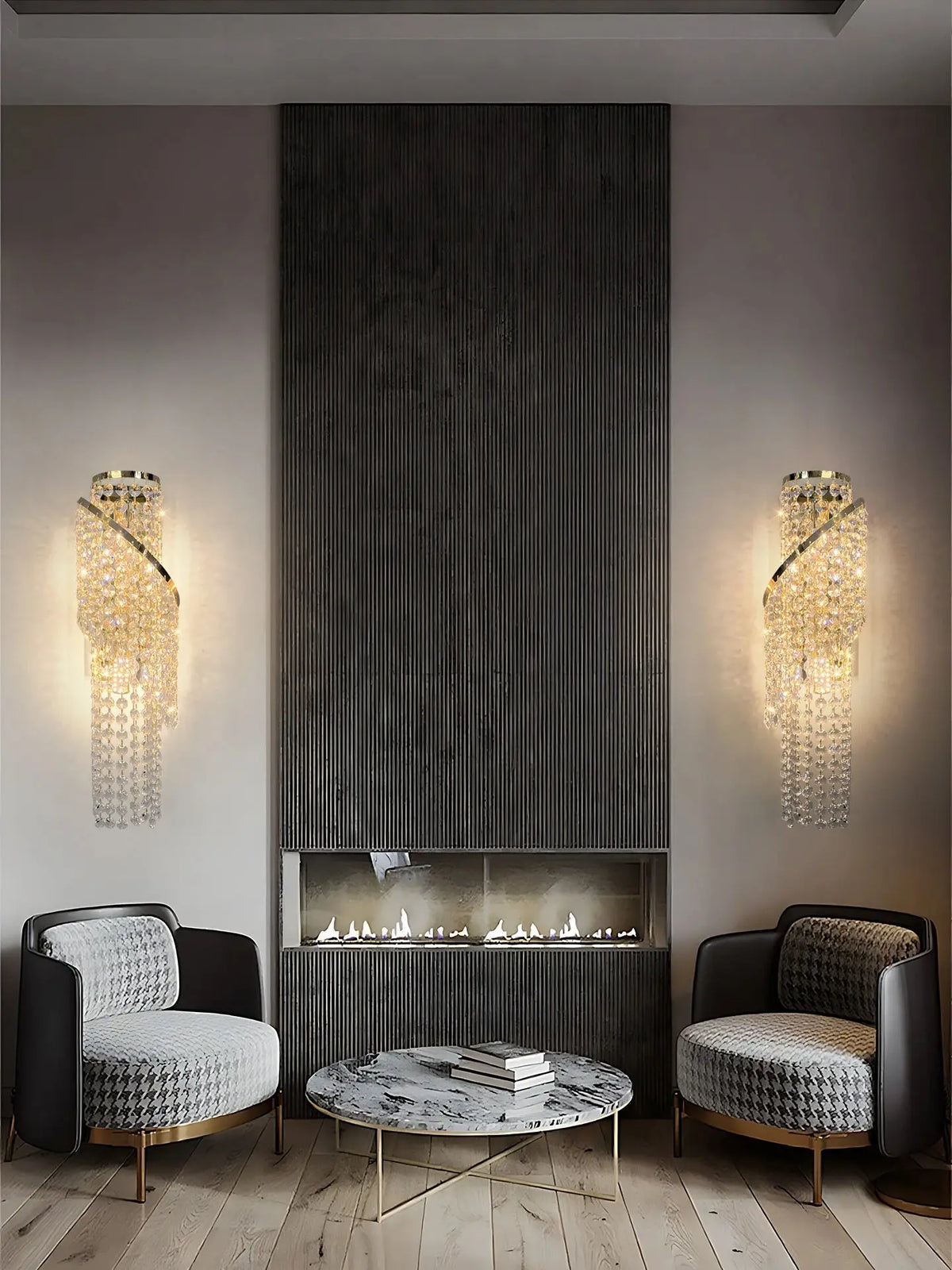 Entrance Luxury Crystal Wall Lamp — alternate product view 3