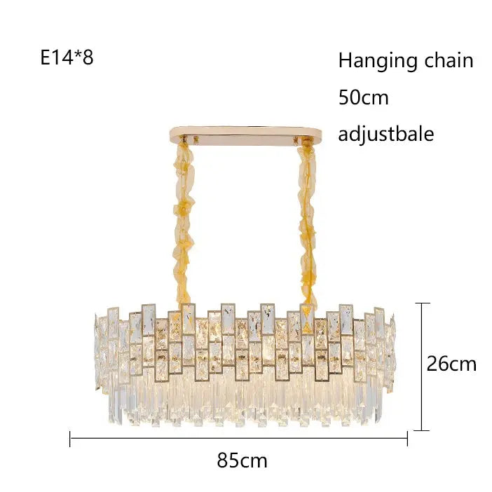 Postmodern Luxury Chandelier Suspend Lighting Fixtures — alternate product view 15