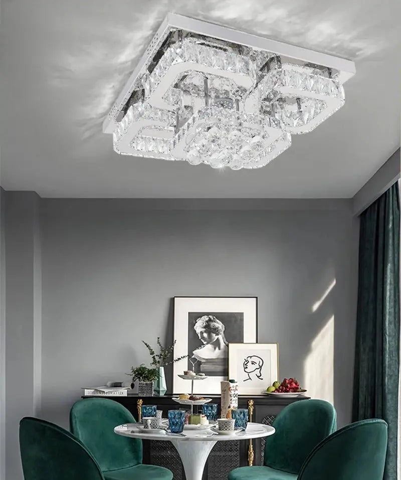 Modern Flush Mount Ceiling Light — alternate product view 2