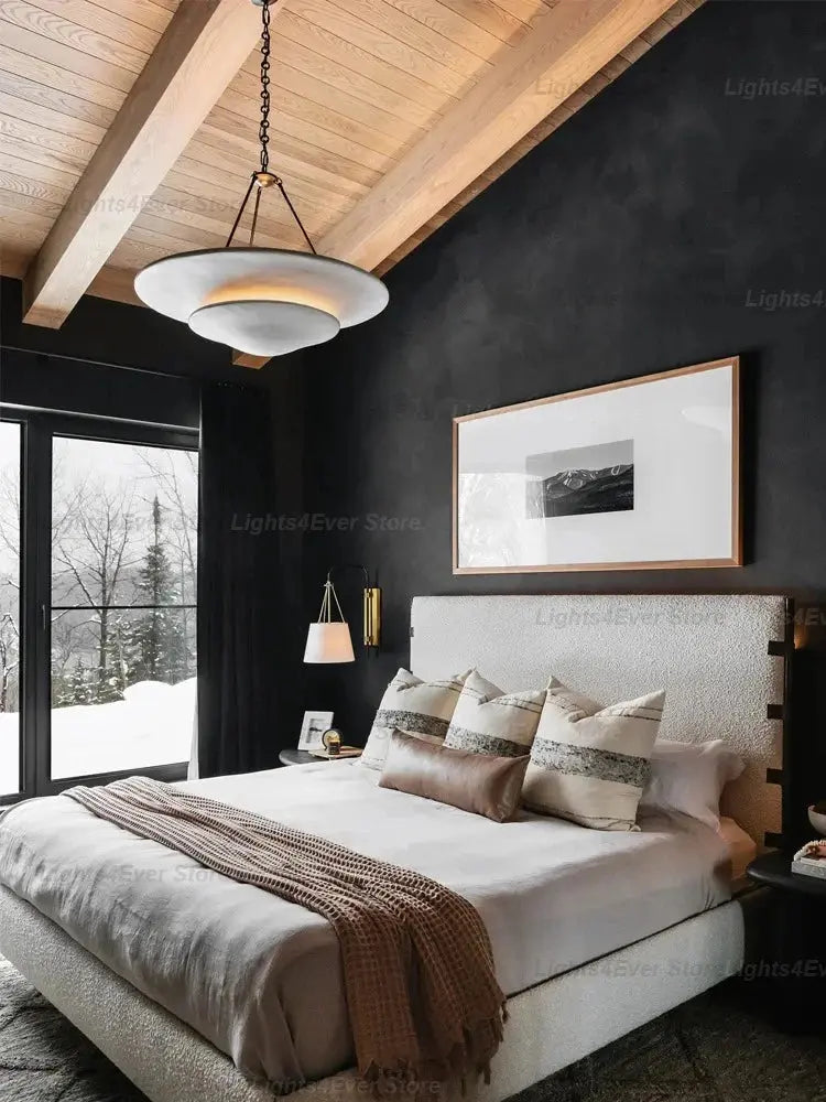 Plaster Shade Chandelier — alternate product view 4