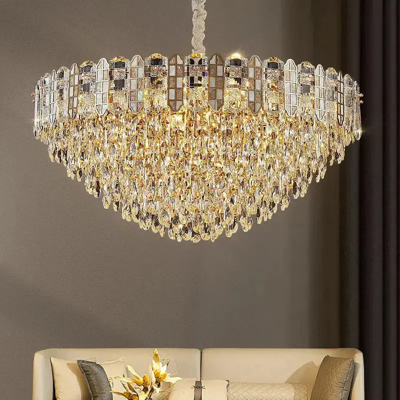 Nordic Bedroom Crystal Chandelier — alternate product view 4