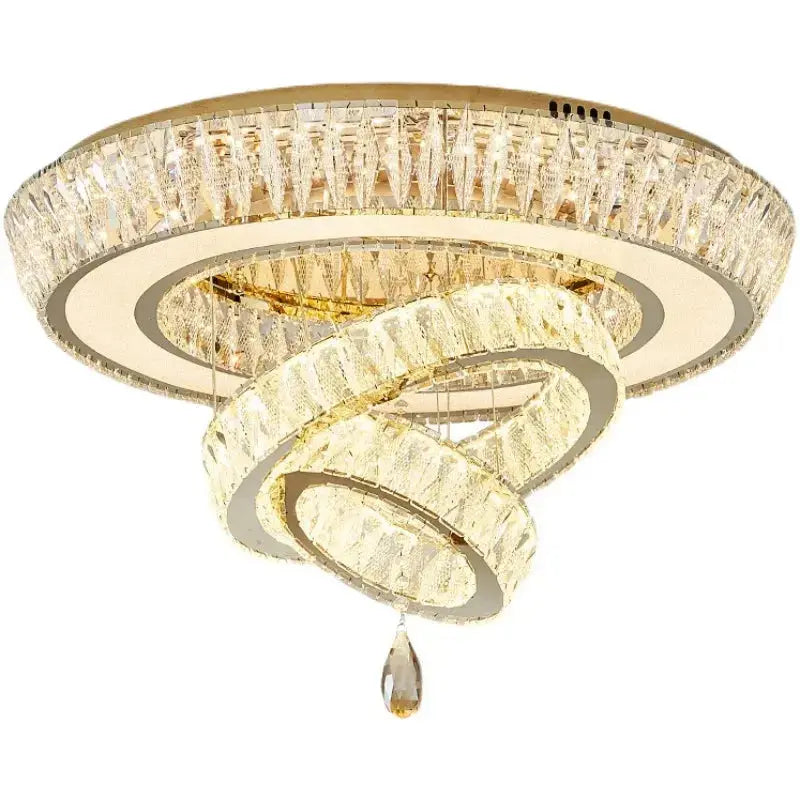 Modern Crystal Luxury Ceiling Light — alternate product view 1