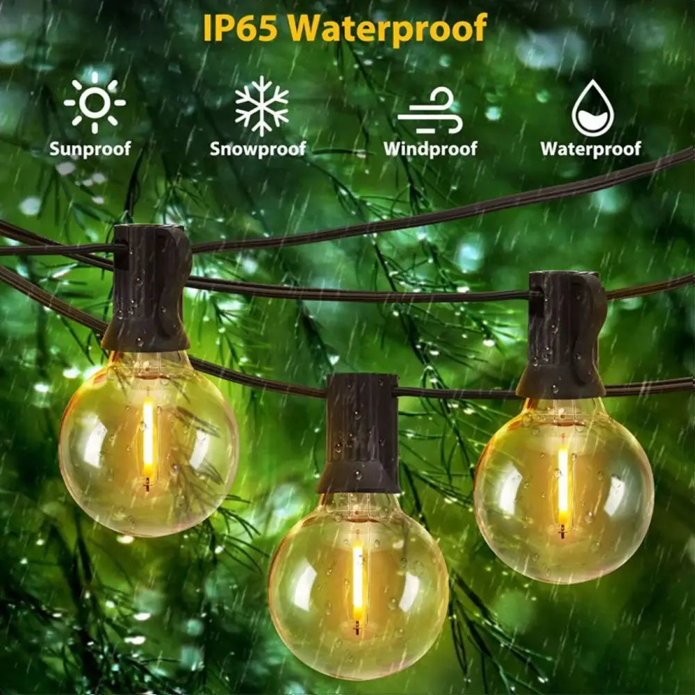 The Solar String Outdoor Lights — alternate product view 3
