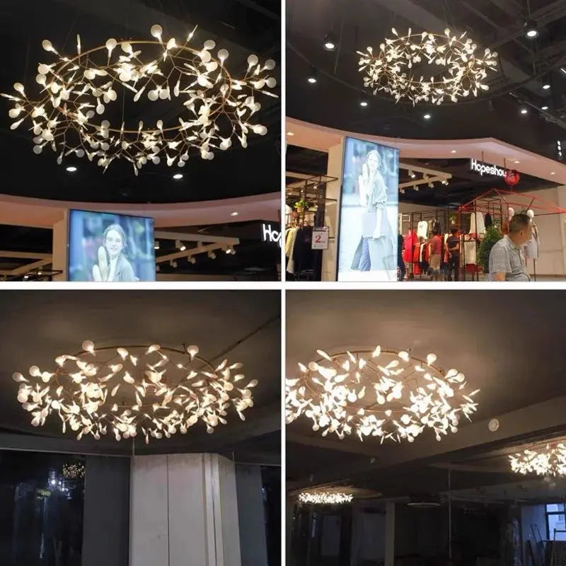 Nordic Hanging Chandelier — alternate product view 4