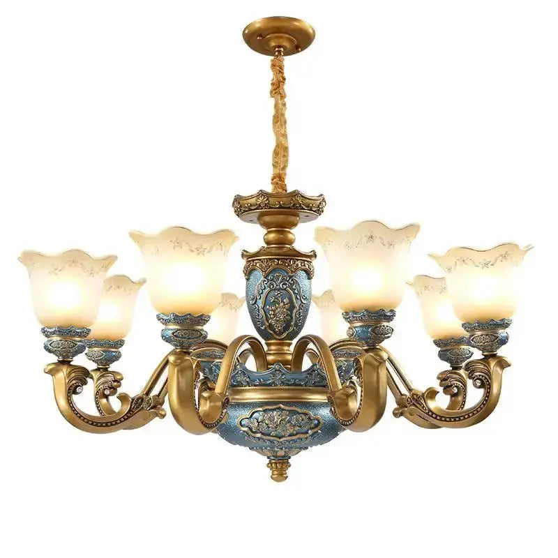 European Chandelier Mid Century Modern Lighting — alternate product view 1