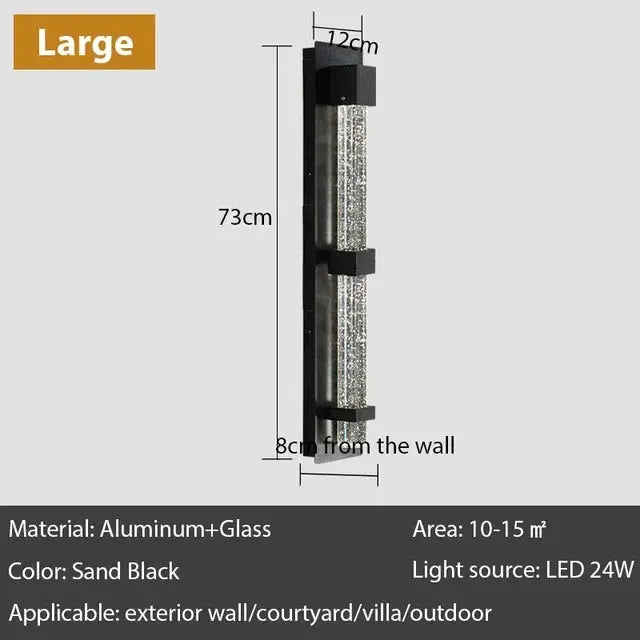 Outdoor Wall Bubble Lighting Fixture — alternate product view 7
