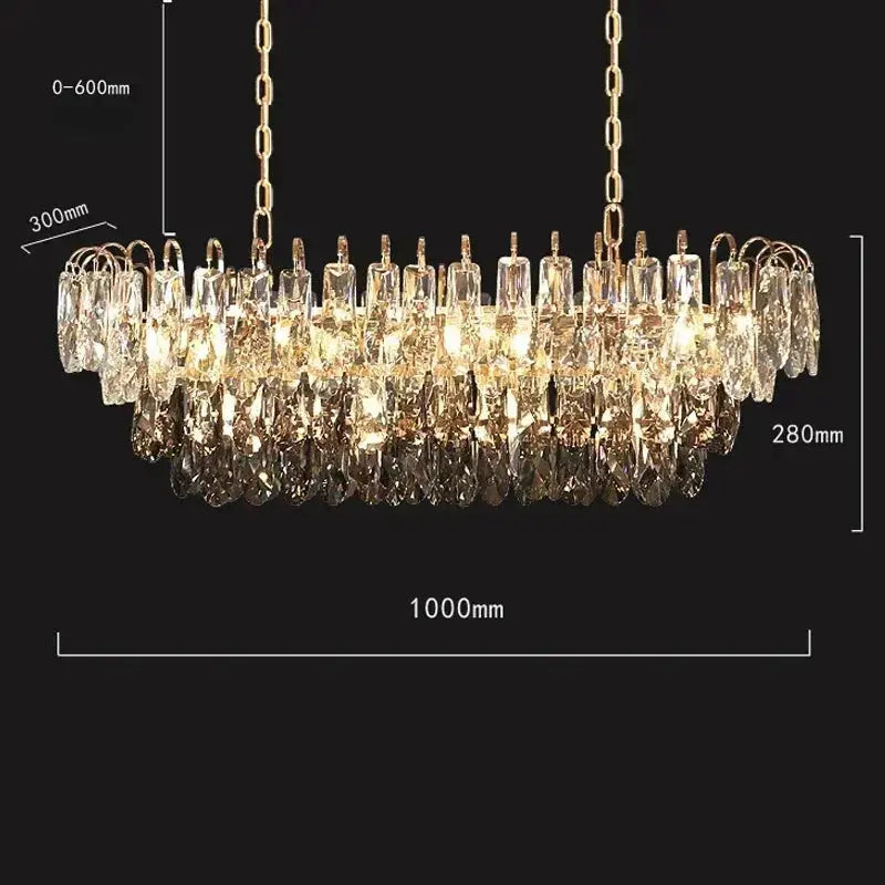 Crystal Art Home Postmodern Chandelier — alternate product view 8