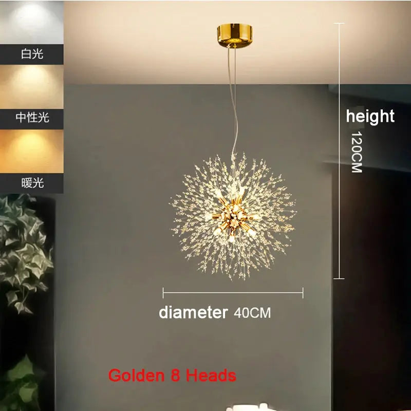 Apollo Unique Sphere Chandeliers — alternate product view 7