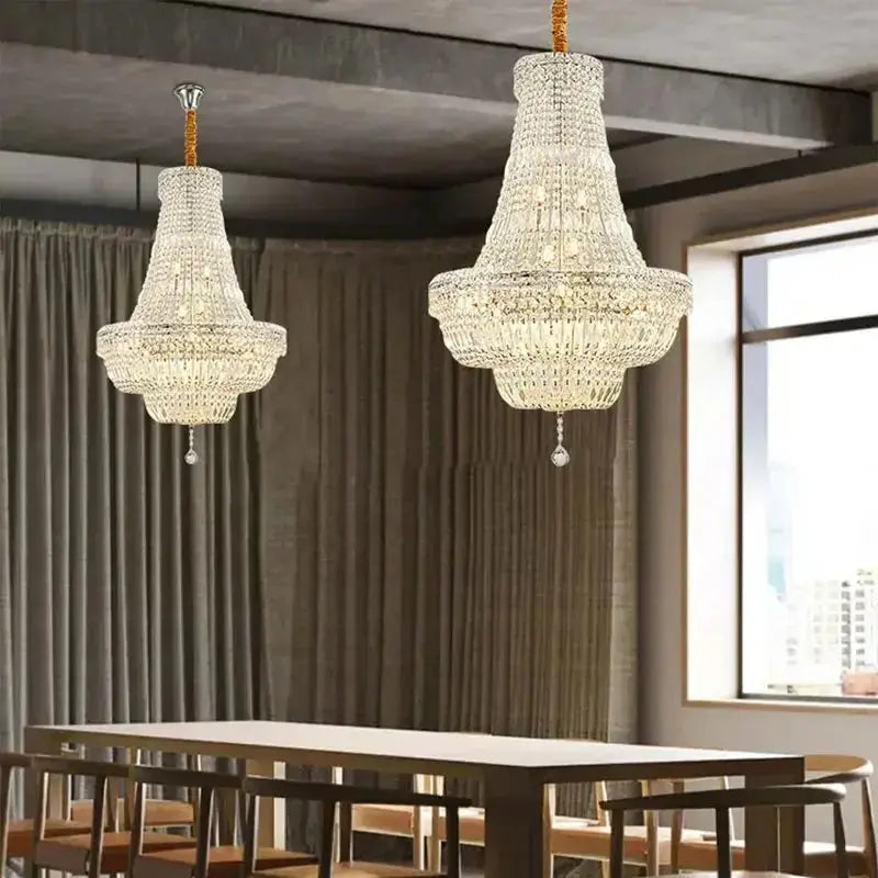Crystal Modern Chandelier — alternate product view 2