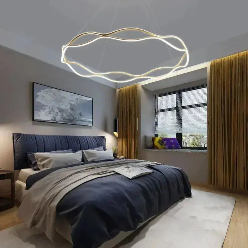 Luxury Ring Hanging Lamp — alternate product view 2
