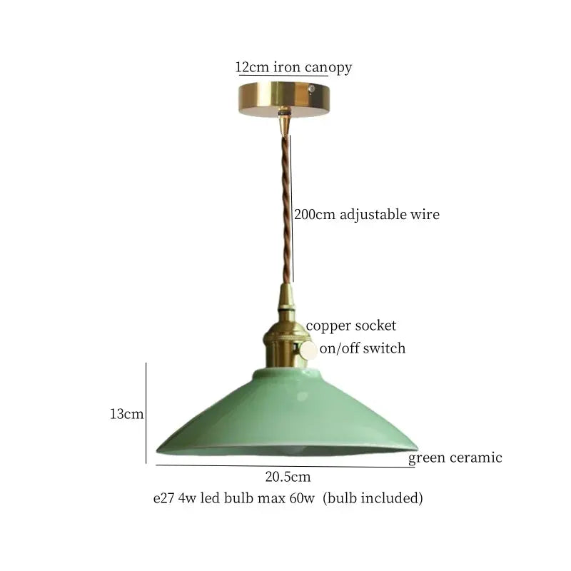 Ceramic Kitchen Hanging Lights — alternate product view 19