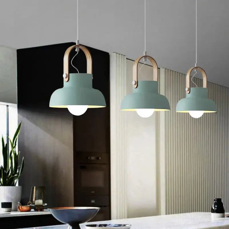 Nordic Loft LED Iron Pendant Lights — alternate product view 1