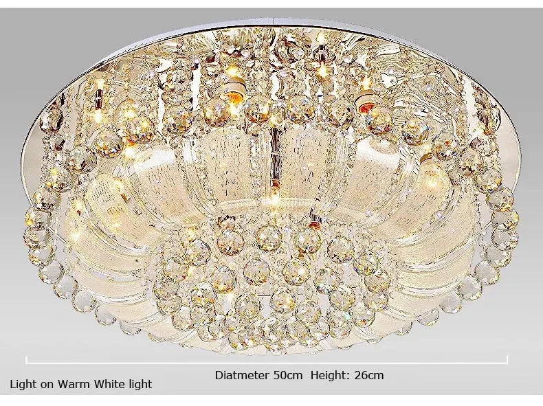 Crystal Creative Ceiling Lamp — alternate product view 6