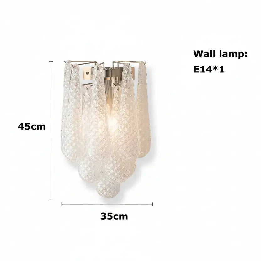 Glass Leaf Wall Light — alternate product view 5