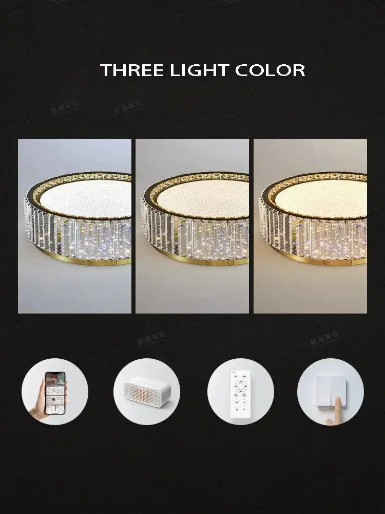 Luxury Crystal Ceiling Lamp — alternate product view 4