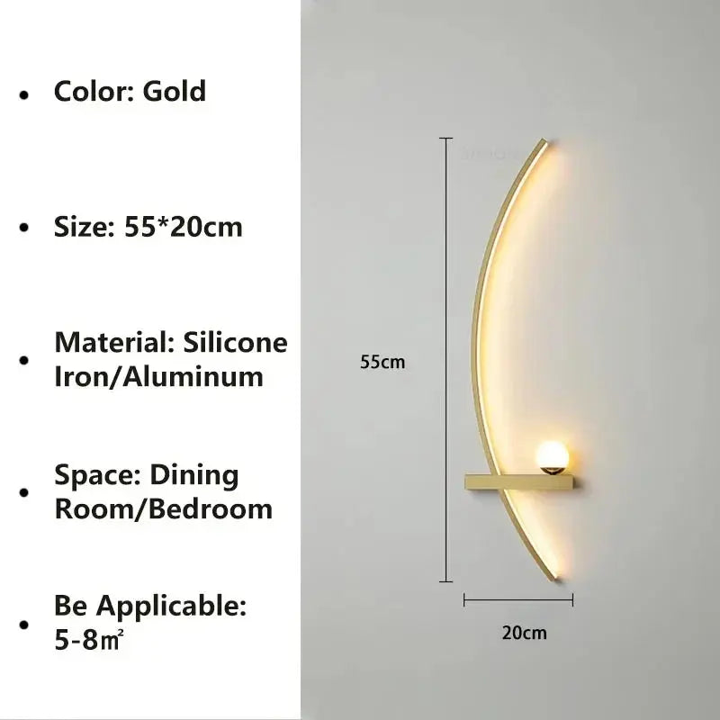 Modern Striped Wall Light — alternate product view 11