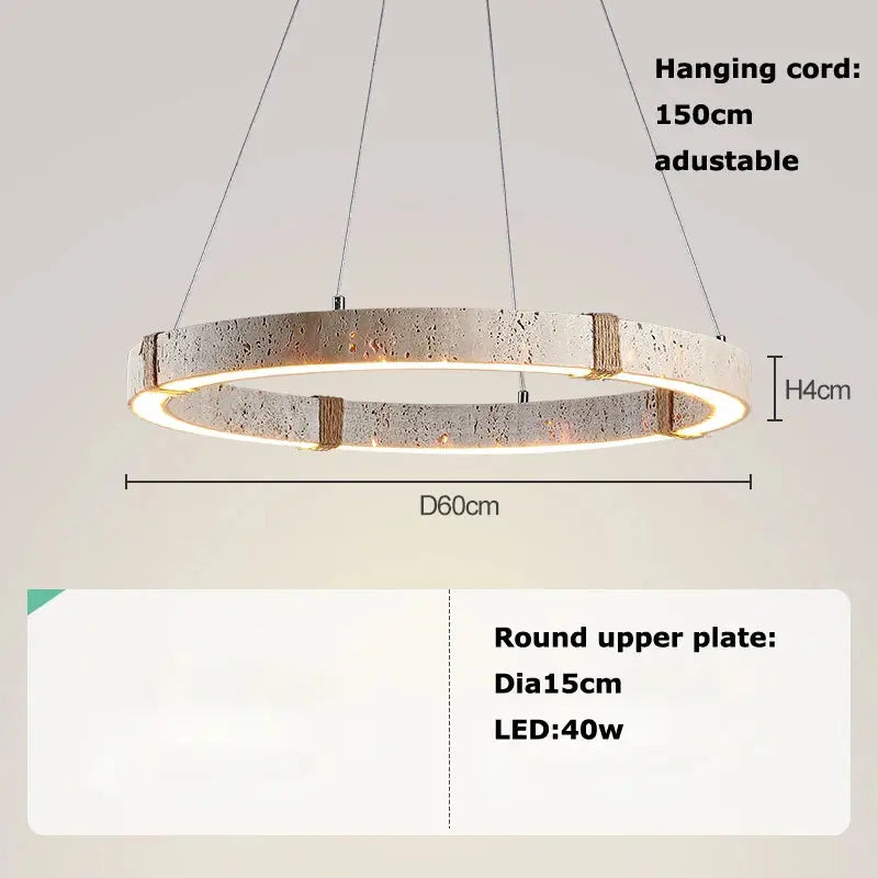 2025 New Trend Home Decoration Stone Chandelier — alternate product view 7