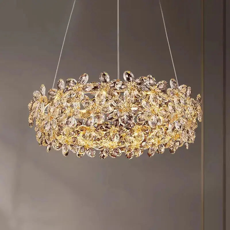 Luxury Crystal Chandelier Pendant — alternate product view 1